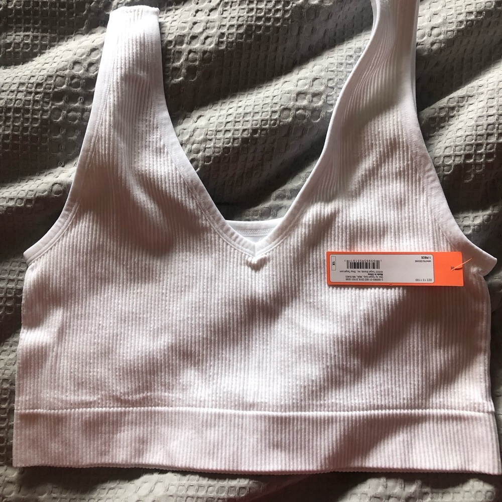 Ribbed Bralette Colsie 1X Brand New Never Worn